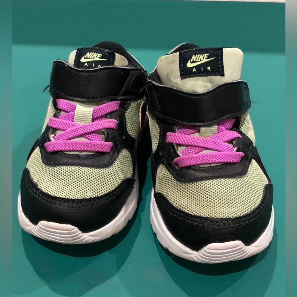Nike Air Max SC “Honeydew Fuchsia Dream” EUC Sneakers Size 7T